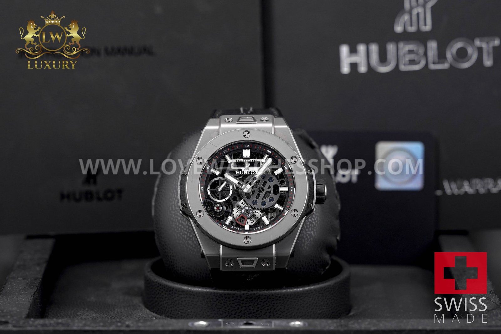 BIG BANG 45MM MECA-10 TITANIUM black