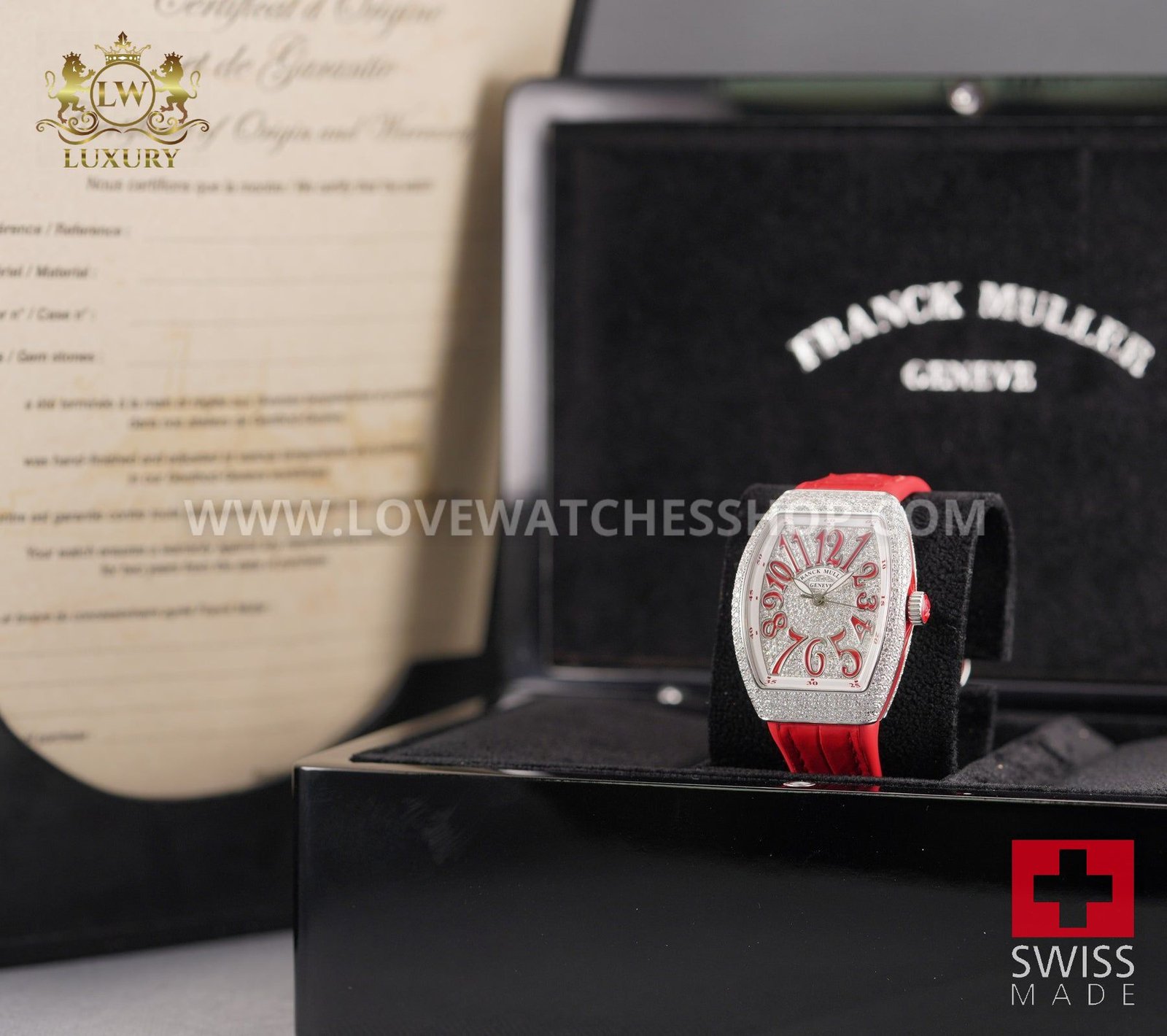 V32 RED DIAL
