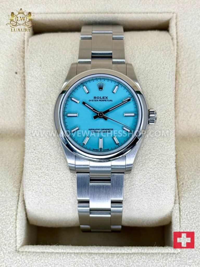 Rolex Oyster Perpetual 31mm 277200 Turquoise Tiffany Blue Dial