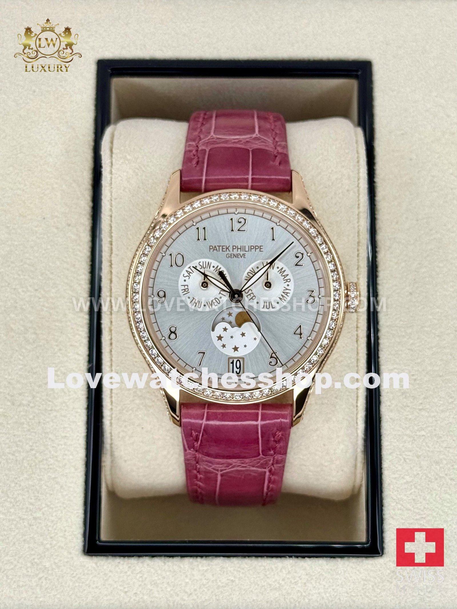 Patek Philippe Complications 38mm 4947R Annual Calendar Moon Phases