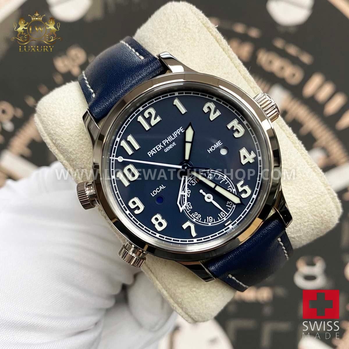 Patek Philippe Complications Self-Winding 37mm 7234G Blue Dial