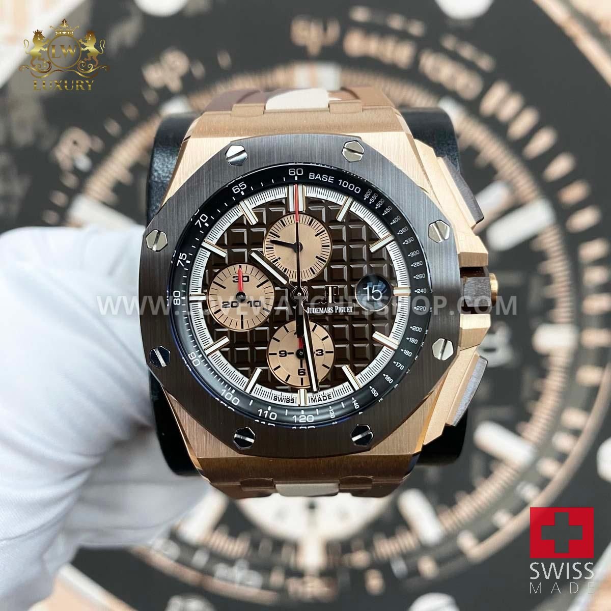 Audemars Piguet Limited Edition Royal Oak Offshore Chronograph 44mm 26401RO Brown Dial Pre-Owned