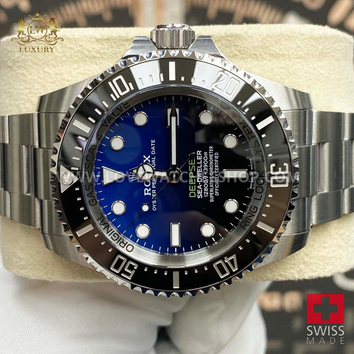 Rolex Sea-Dweller Deepsea 44mm 136660 James Cameron Blue / Black Dial