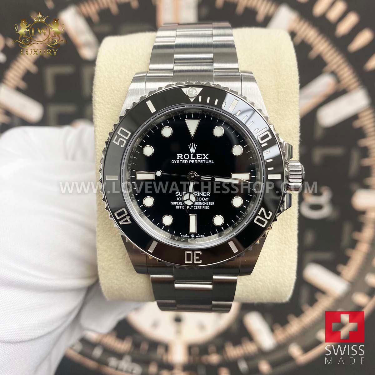 Rolex Submariner 41mm 124060 Black Dial