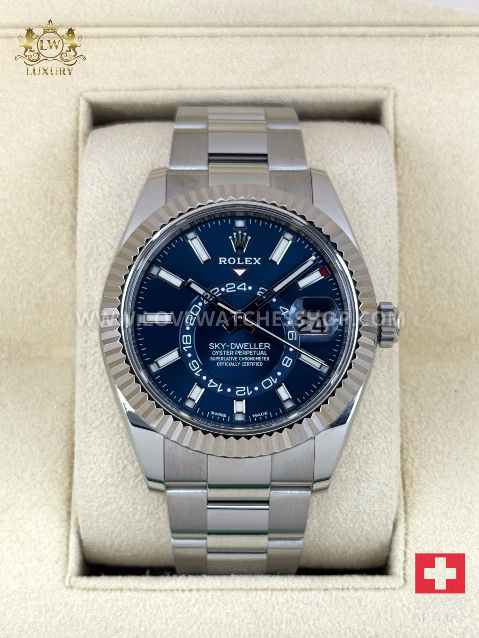 Rolex Sky-Dweller 42mm 326934 Oyster Blue Dial
