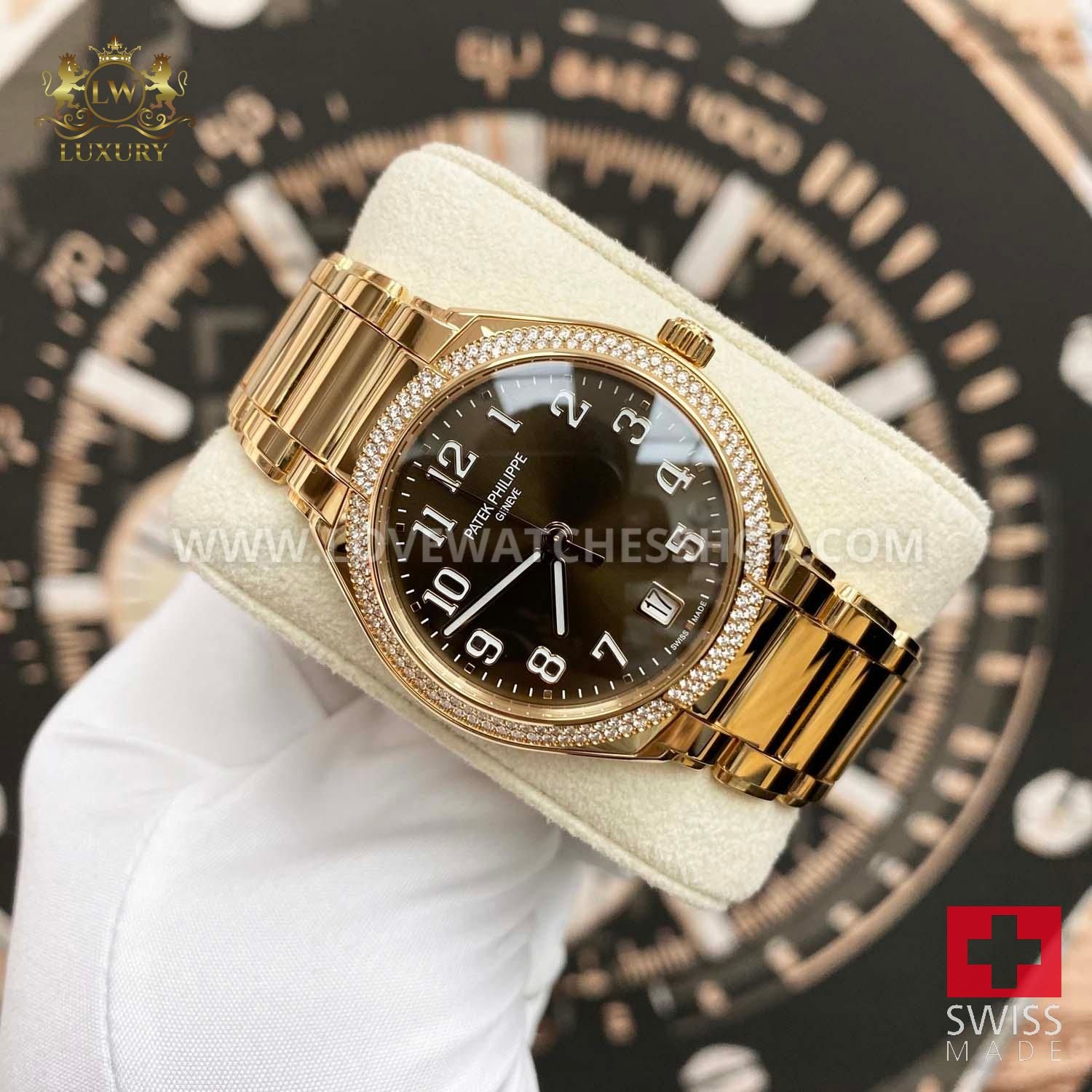 Patek Philippe Round Automatic Twenty-4 36mm 7300/1200R Brown Dial