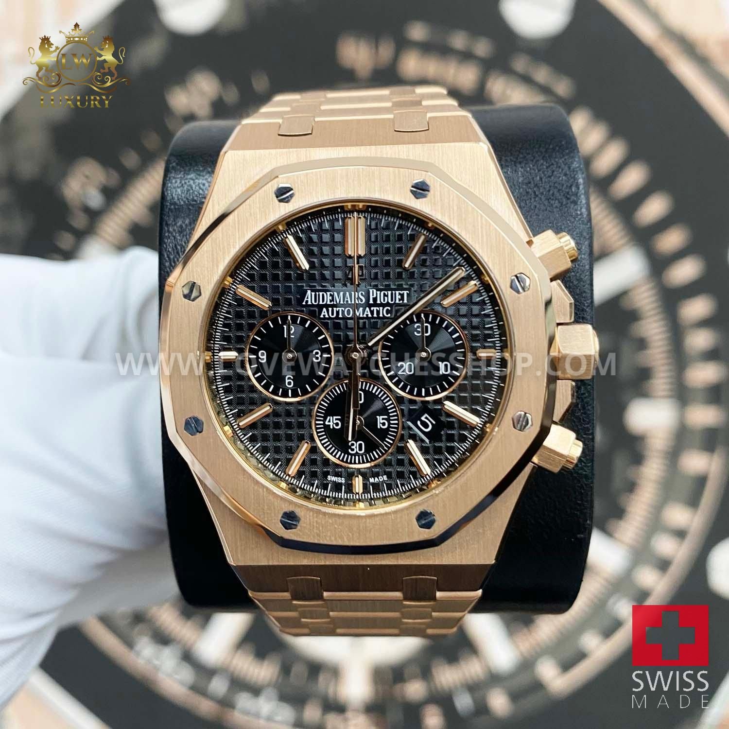 Audemars Piguet Royal Oak Chronograph 41mm 26320OR Black Dial Pre-Owned