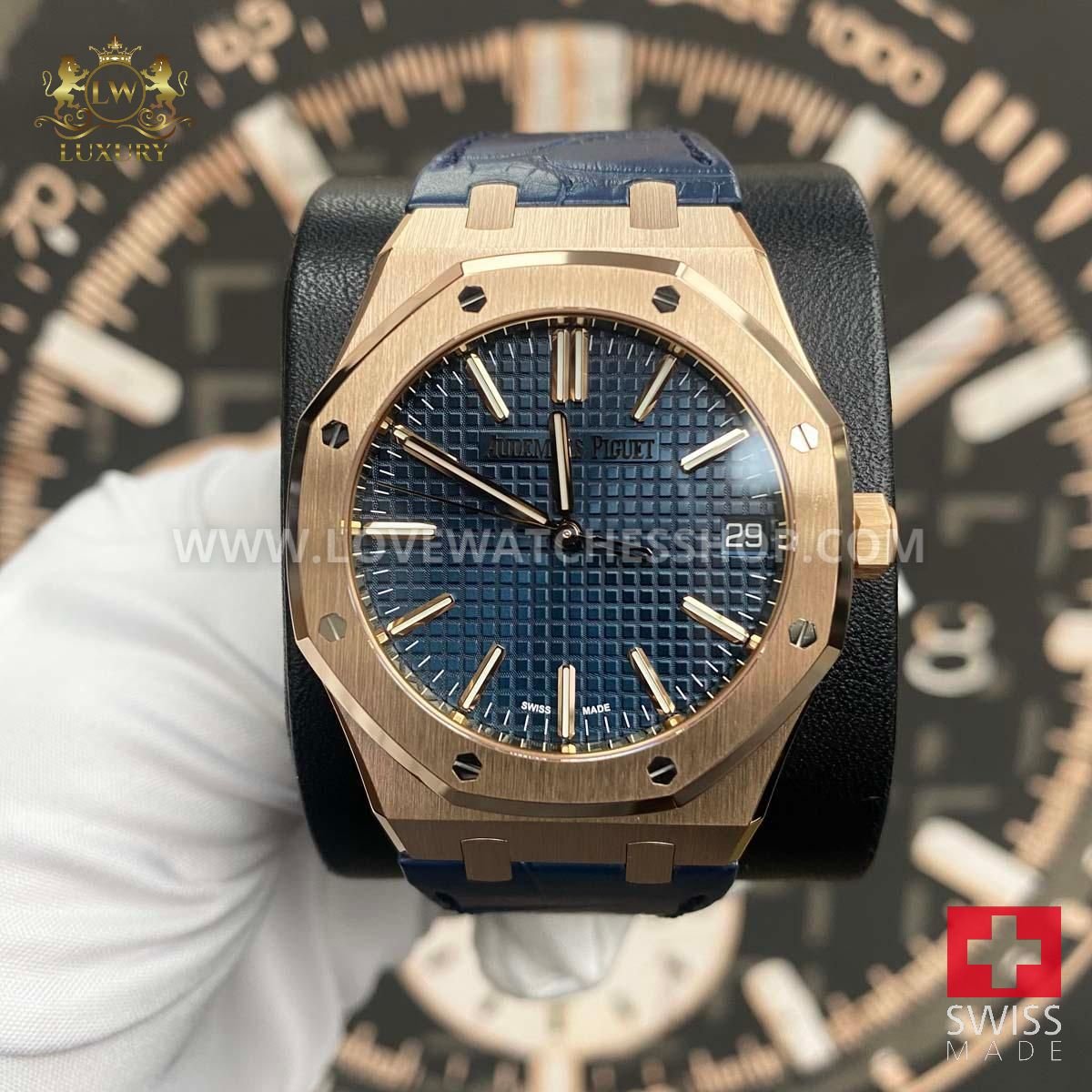 Audemars Piguet Royal Oak Self Winding 41mm 15510OR.OO.D315CR.02 Blue Dial Pre-Owned