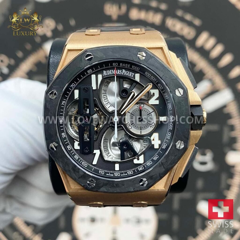 Audemars Piguet Royal Oak Offshore Tourbillon Chronograph 44mm 26288OF Openworked Dial Pre-Owned