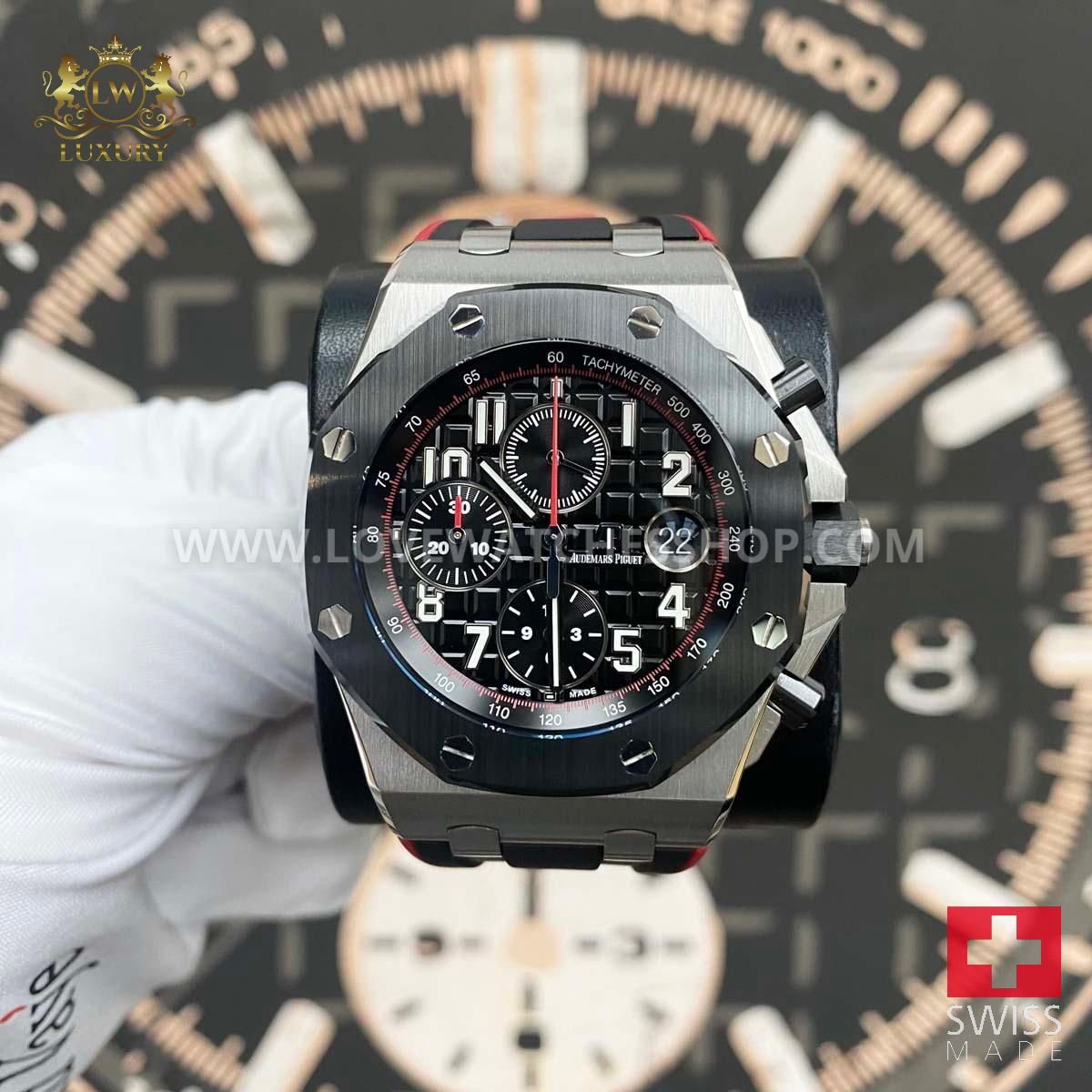 Audemars Piguet "Vampire" Royal Oak Offshore Chronograph 42mm 26470SO Black Dial MINT Pre-Owned