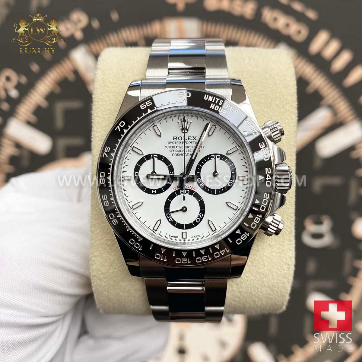 Rolex Daytona 40mm 126500LN White Dial