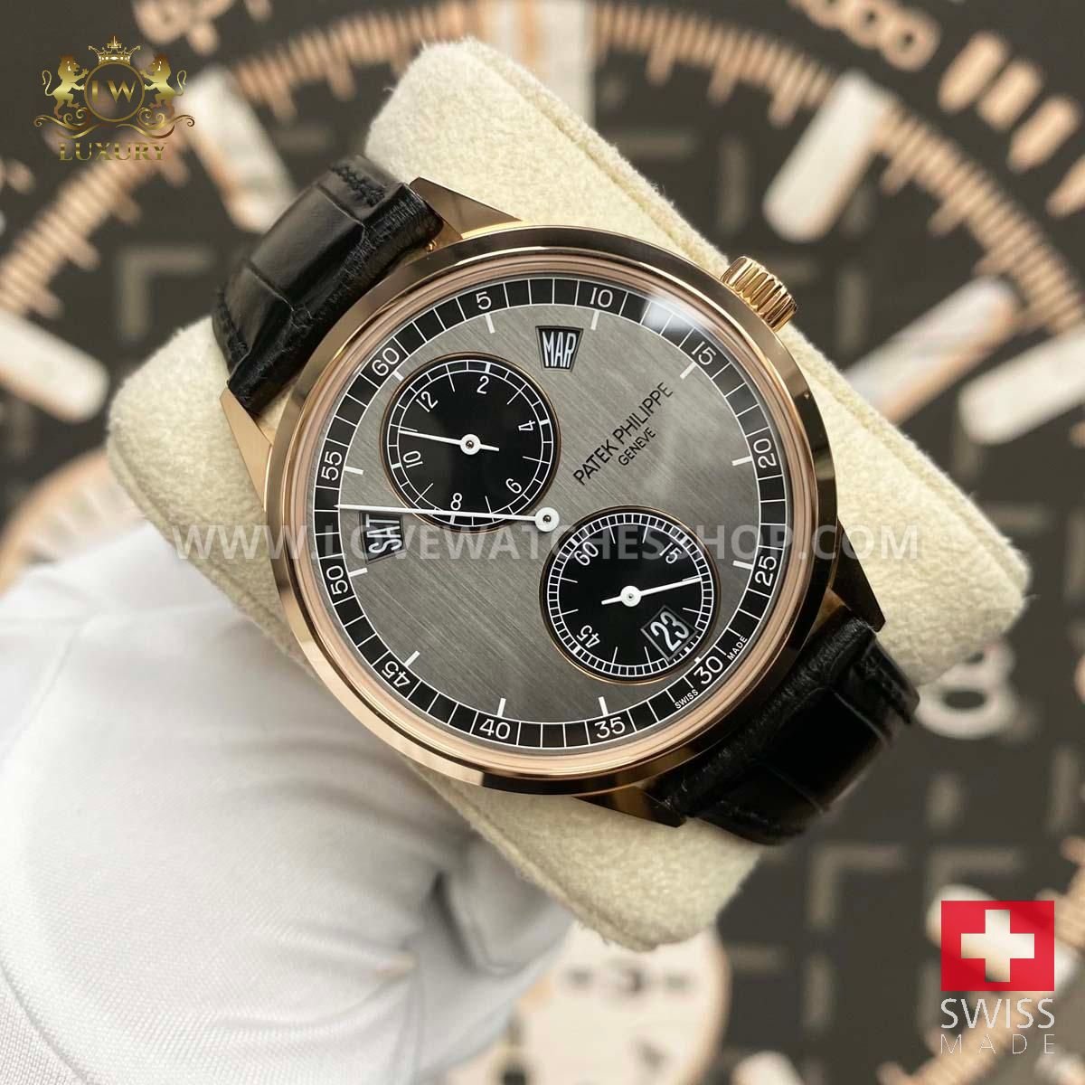 Patek Philippe Annual Calendar Complication Chronograph 40mm 5235-50R-001 Graphite Dial