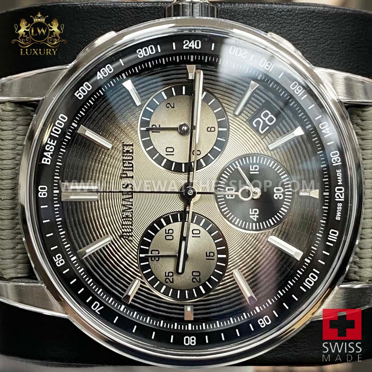 Audemars Piguet Code 11.59 Selfwinding Chronograph 41mm 26393QT.OO.A064KB.01 Smoked Beige Dial