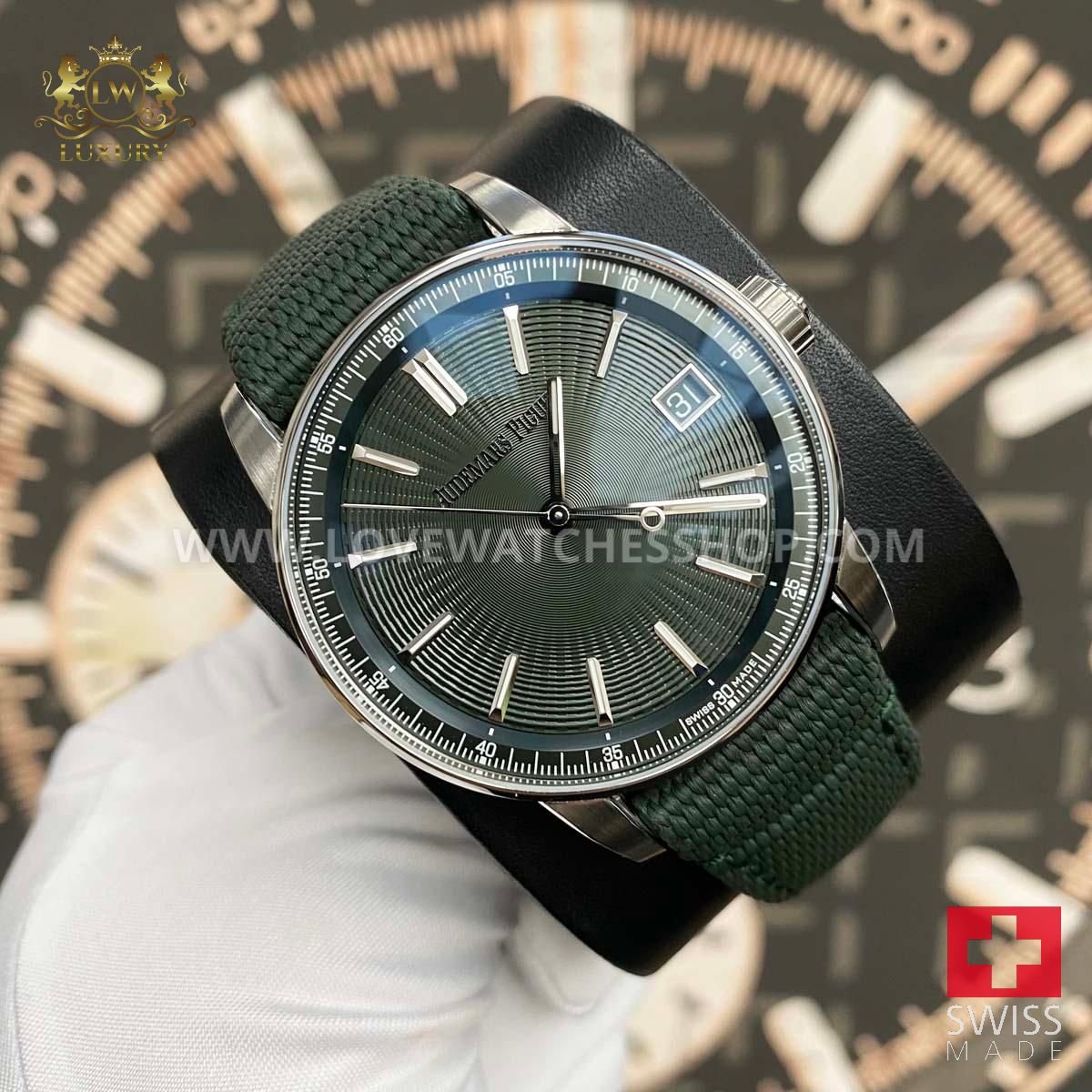 Audemars Piguet Code 11.59 Selfwinding 41mm 15210ST.OO.A056KB.01 Green Dial