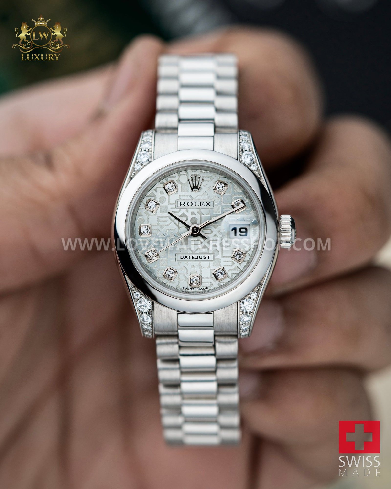 Rolex Lady-Datejust 26mm Platinum - Ref. 179296