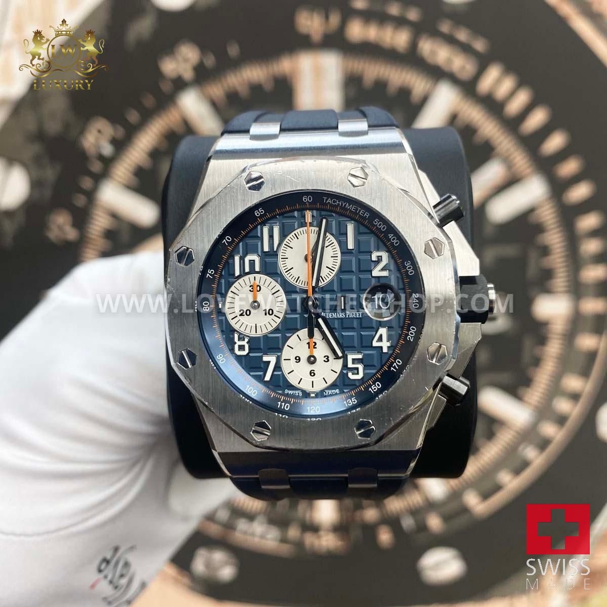 Audemars Piguet Royal Oak Offshore Chronograph 42mm 26470ST Blue Dial Pre-Owned