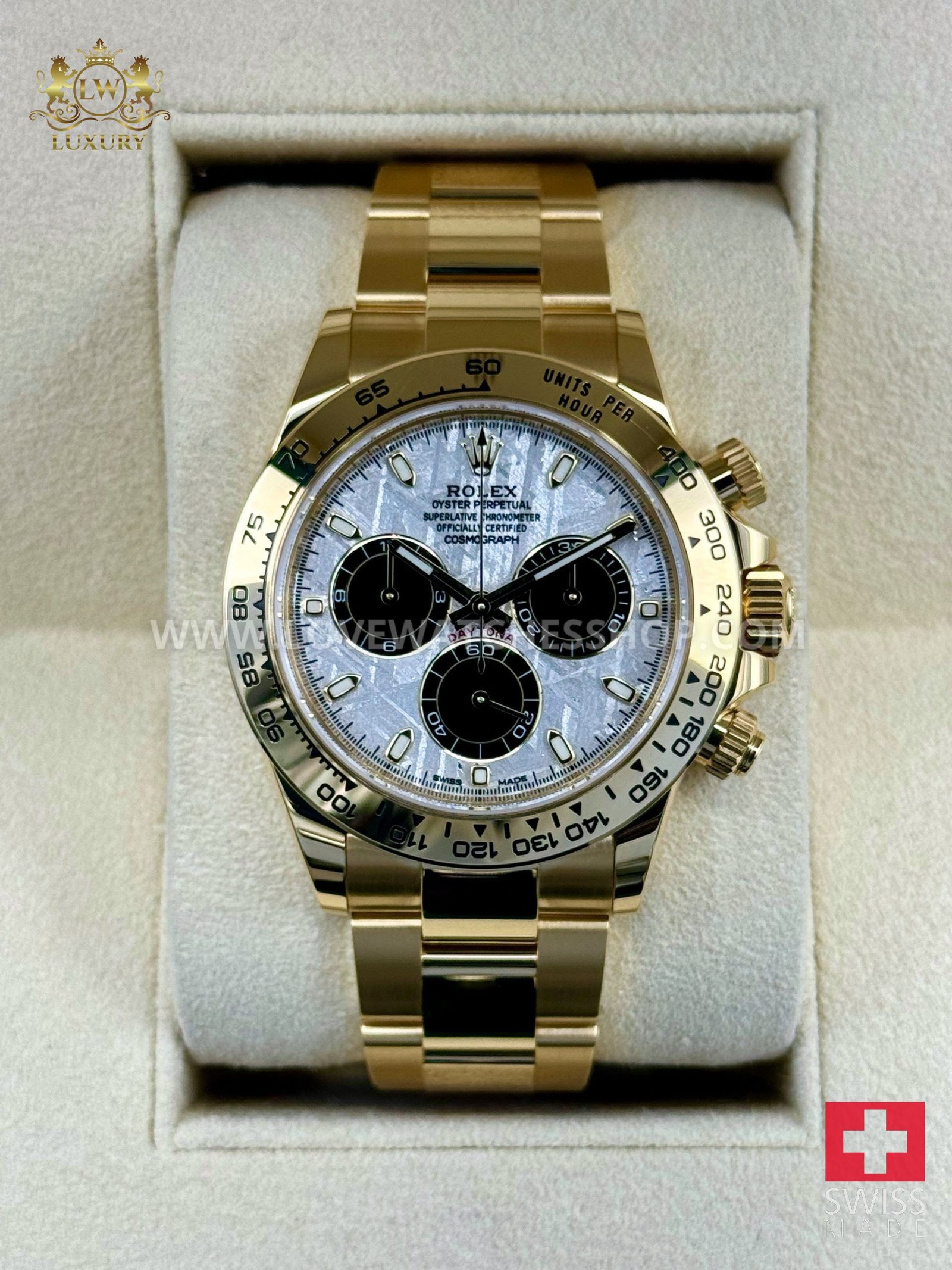 Rolex Daytona 40mm 116508 Yellow Steel Meteorite Dial