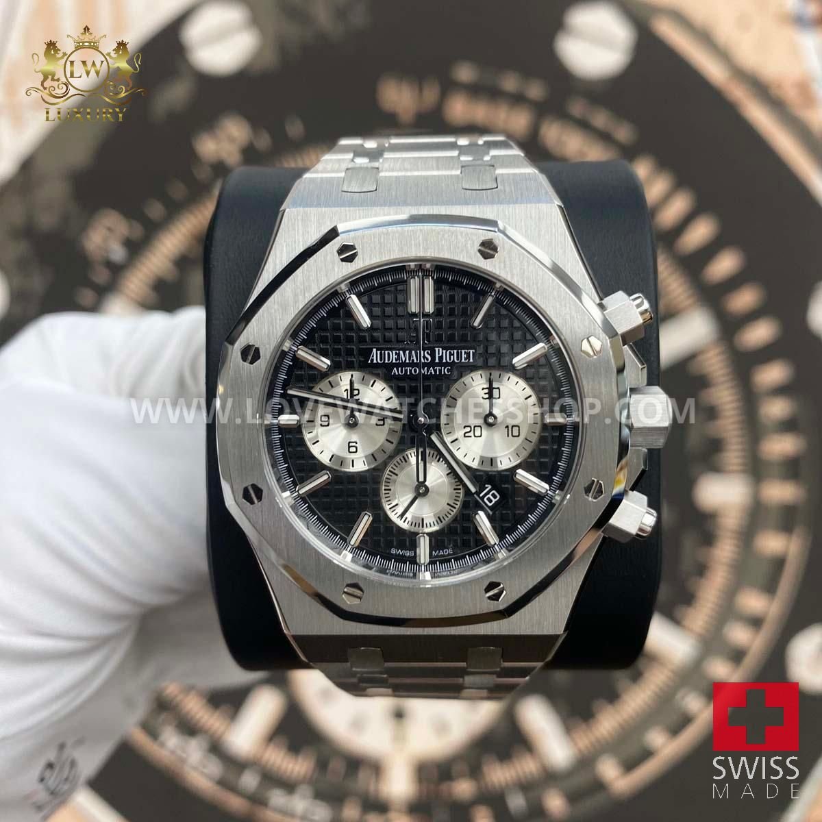 Audemars Piguet Royal Oak Chronograph 41mm 26331ST Black Dial Pre-Owned