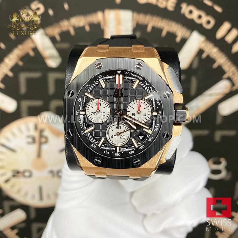 Audemars Piguet AP Royal Oak Offshore Chronograph 43mm 26420RO Black Dial Pre-Owned