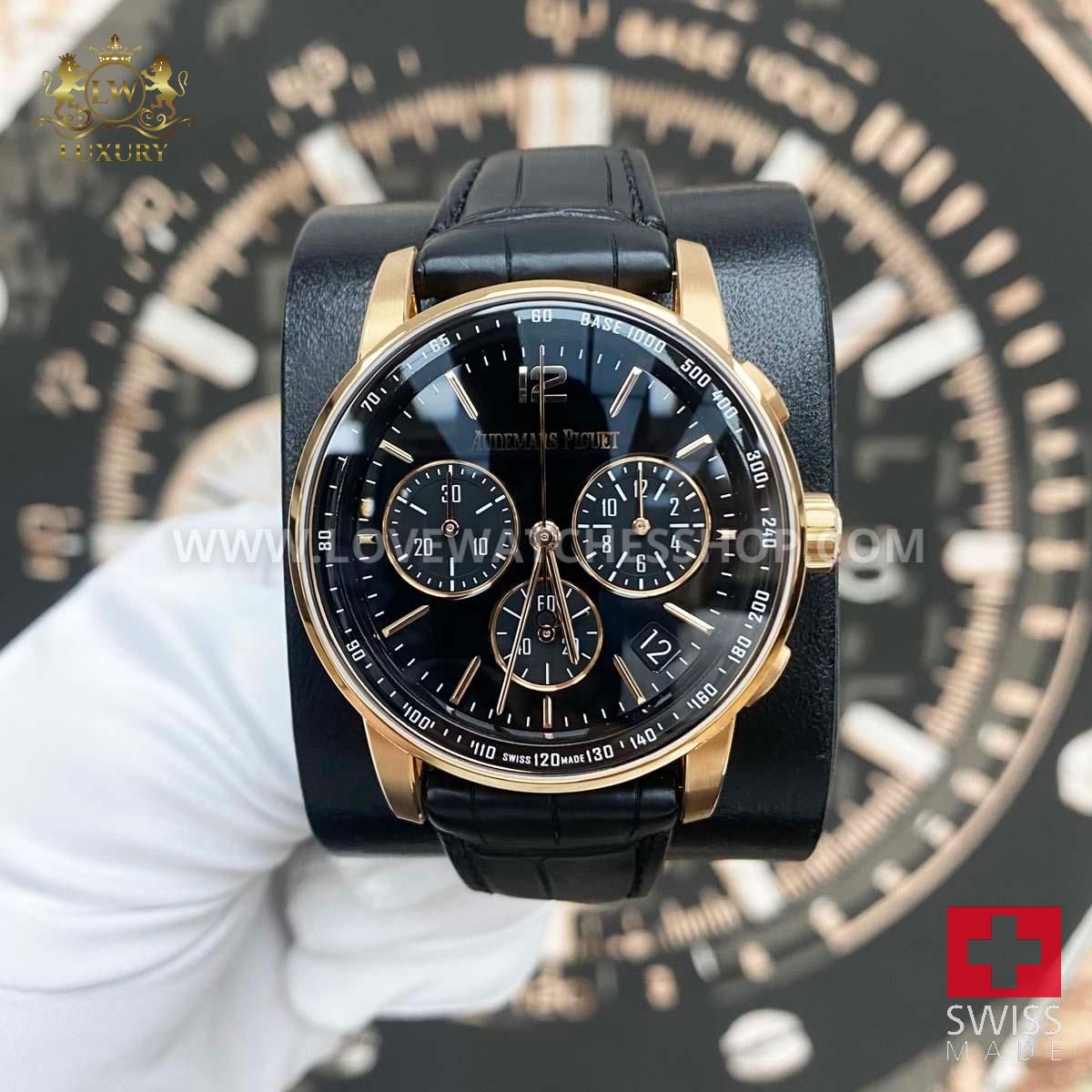 Audemars Piguet Code 11.59 Chronograph 41mm 26393OR Black Dial Pre-Owned