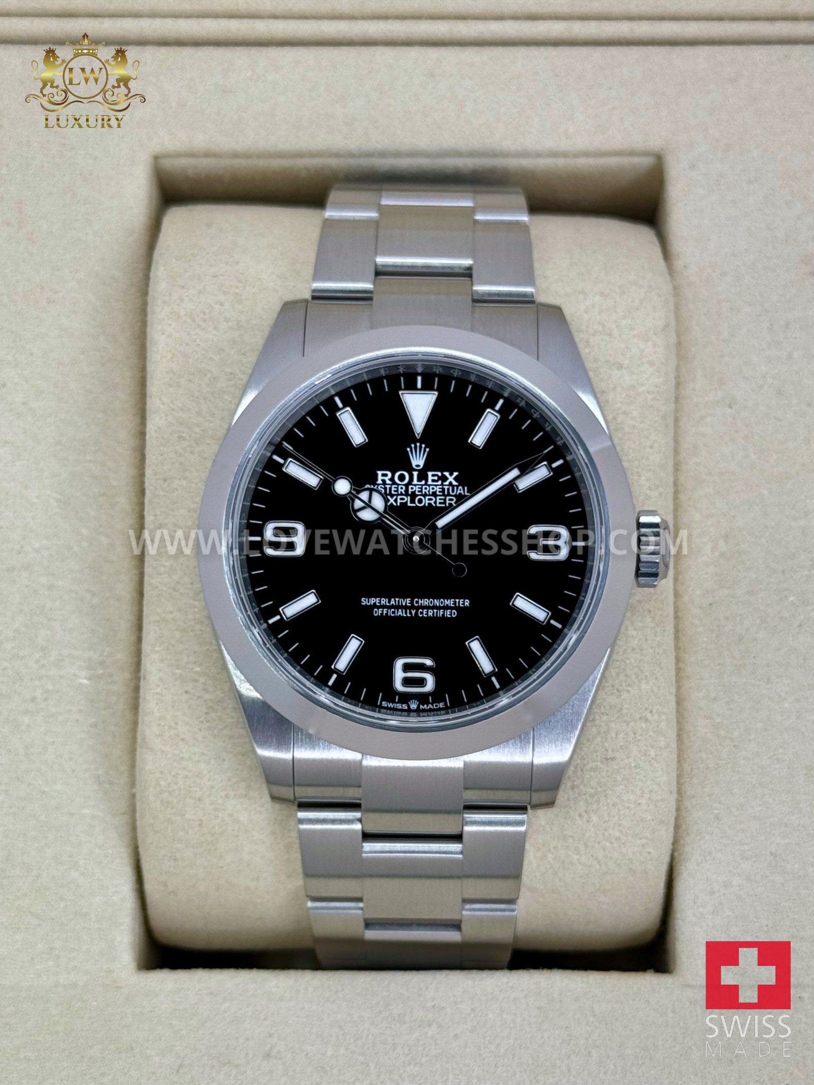 Rolex Explorer 40mm 224270 Black Dial