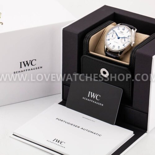IWC Portugieser Automatic 42.4mm Silver white dial IW501702