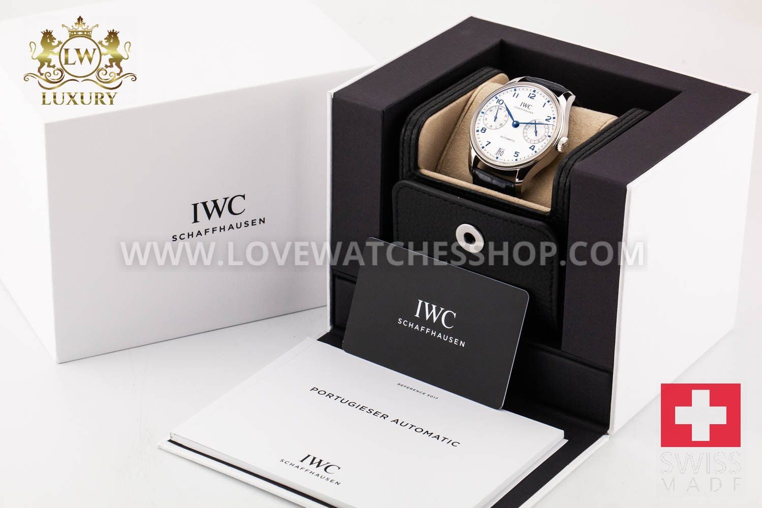 IWC Portugieser Automatic 42.4mm Silver white dial IW501702