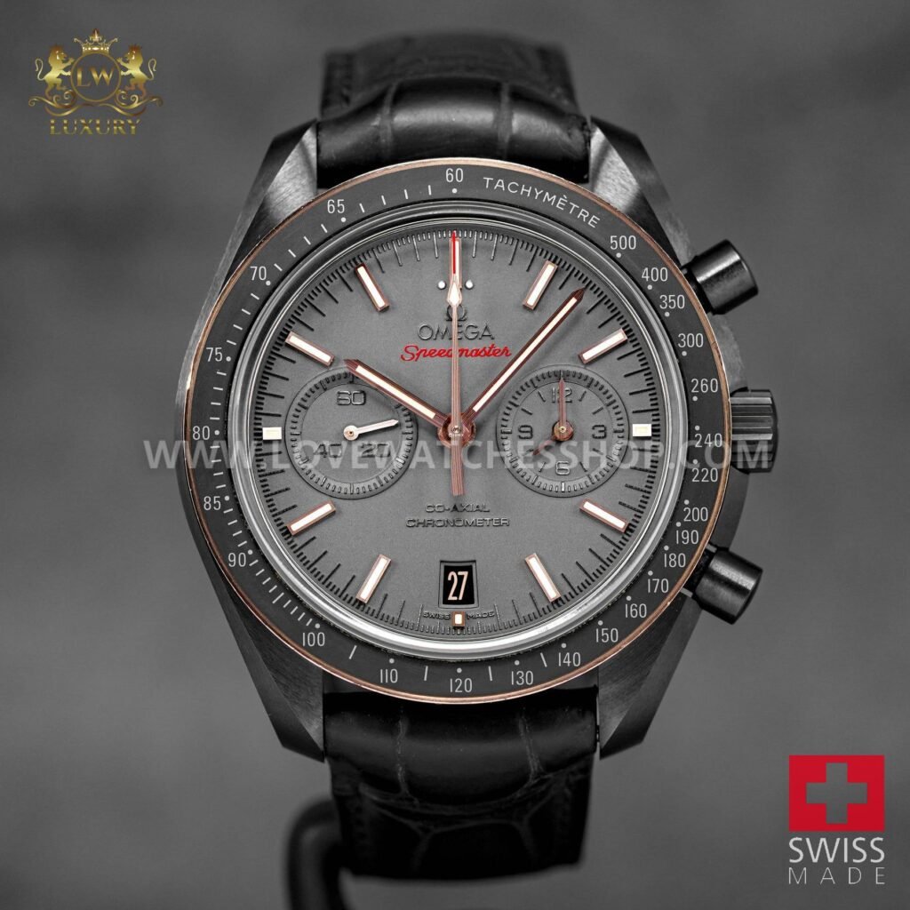 SPEEDMASTER ‘DARK SIDE OF THE MOON’ SEDNA 44.25mm Stainless Steel BLACK CERAMIC