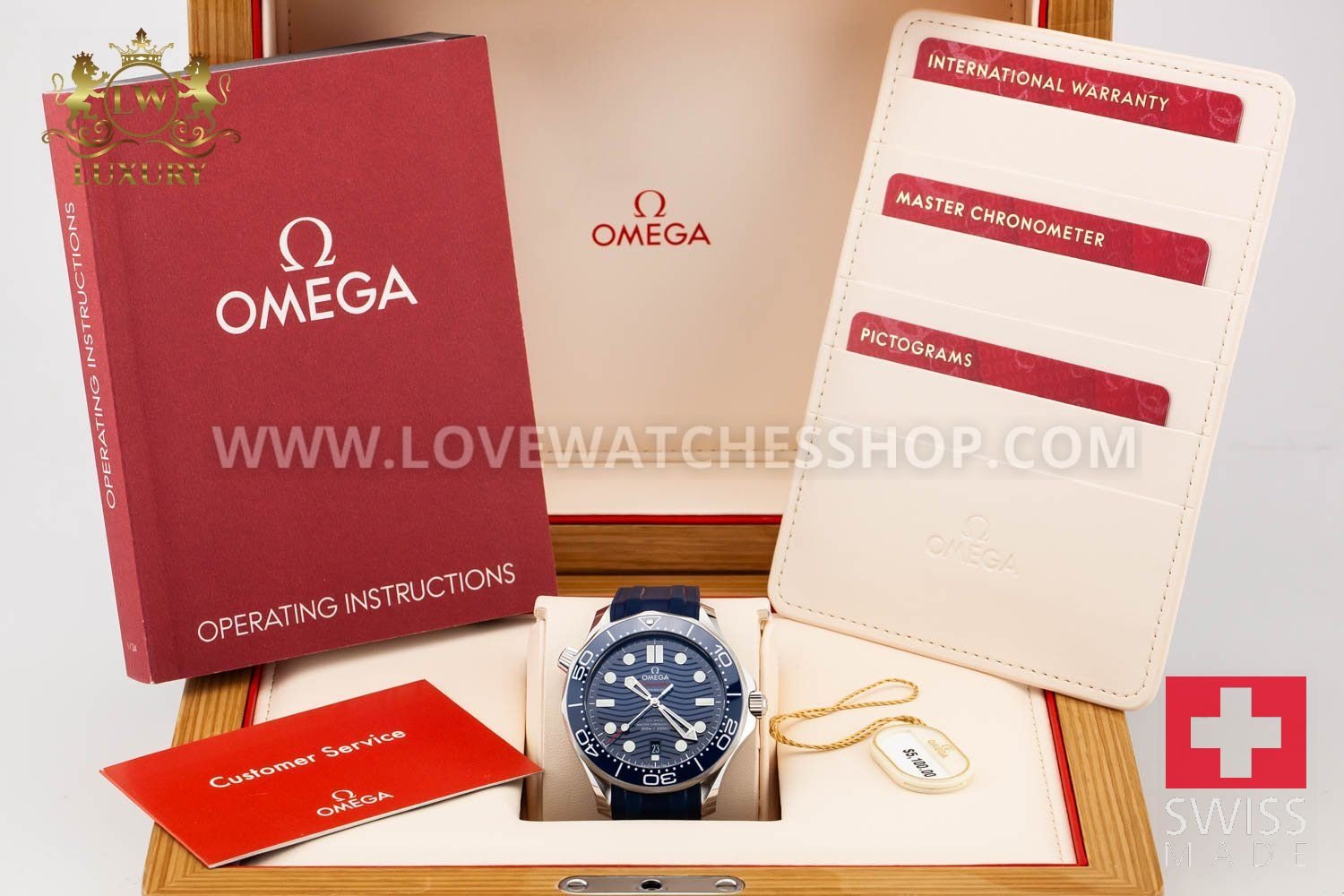 Omega Seamaster 300 Blue 42mm 210.32.42.20.03.001