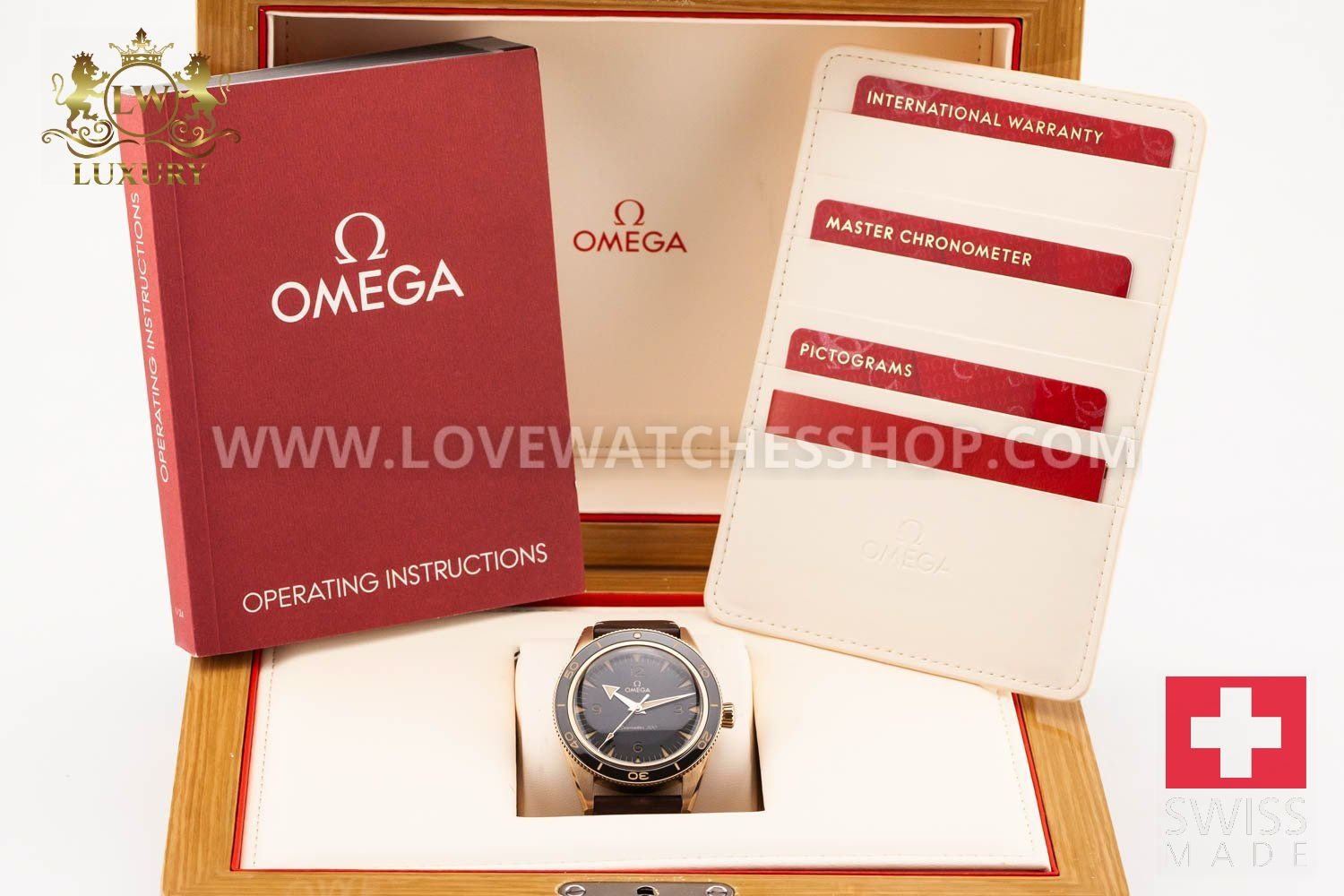 Omega Seamaster 300 41mm Bronze Stainless Steel 234.92.41.21.10.001
