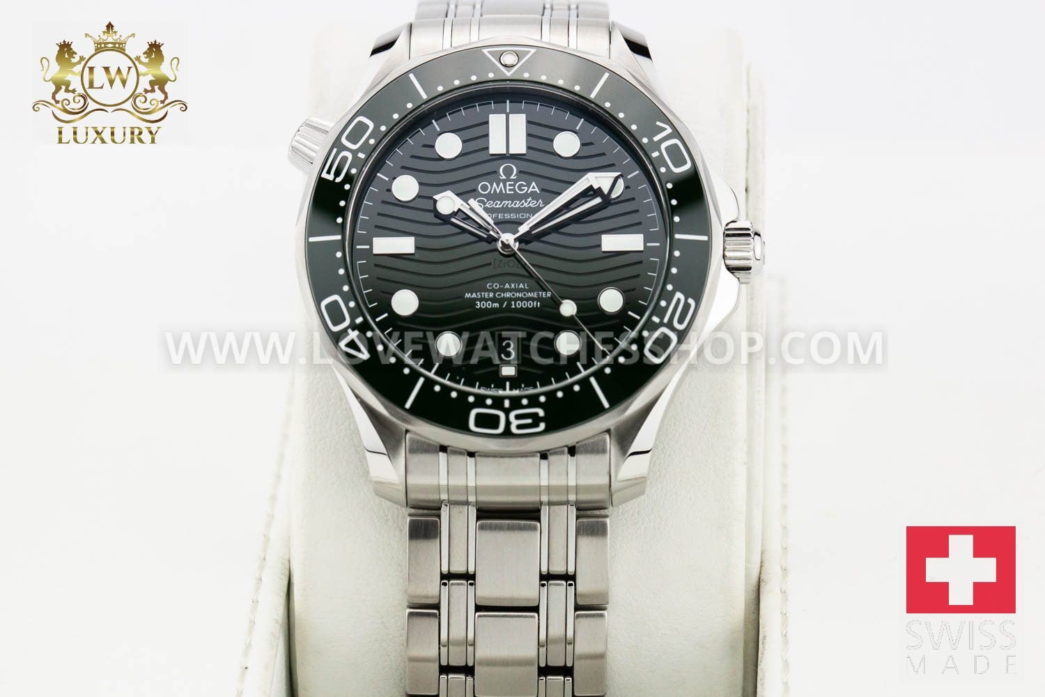 Omega Seamaster 300M 42mm Green 210.30.42.20.10.001