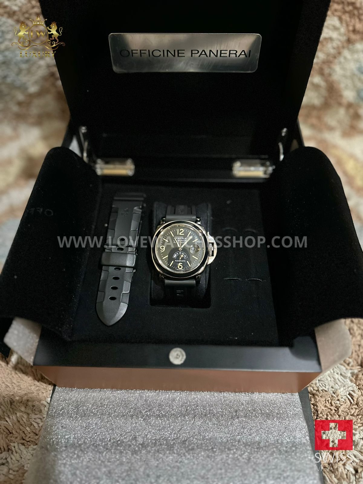 LUMINOR POWER RESERVE 44MM BLACK DIAL PAM 27