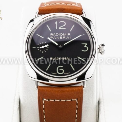 Panerai Radiomir tan strap and Black Seal dial 45mm PAM00183