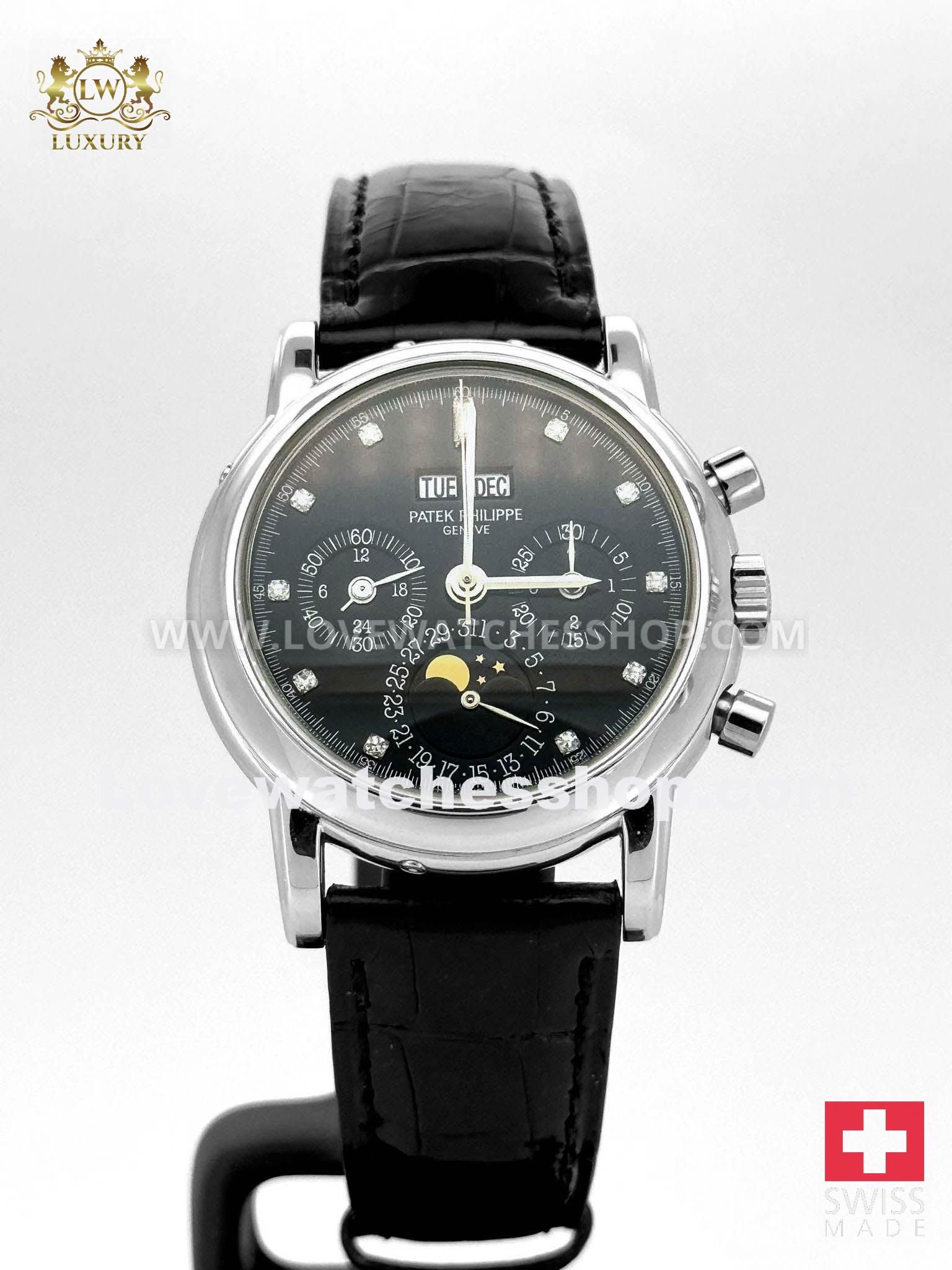 PERPETUAL CALENDAR 3970E BLACK DIAL