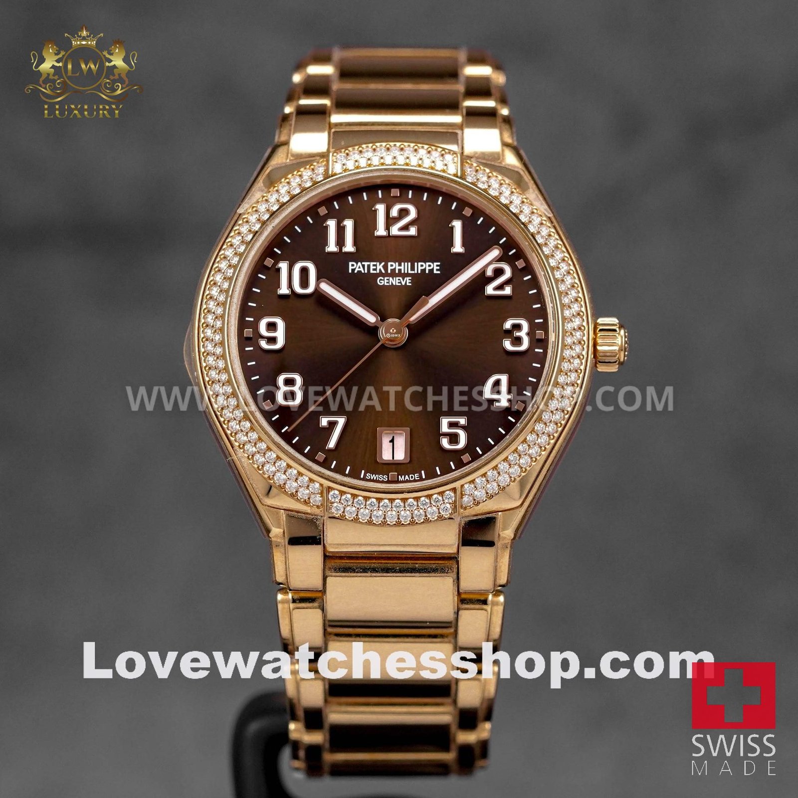 TWENTY~4 Stainless Steel BROWN DIAL