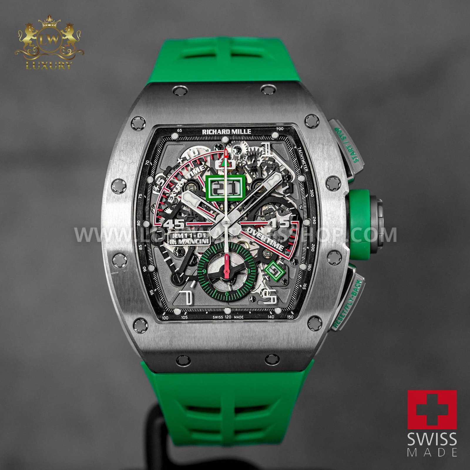 RM 11-01 TITANIUM ROBERTO MANCINI FLYBACK