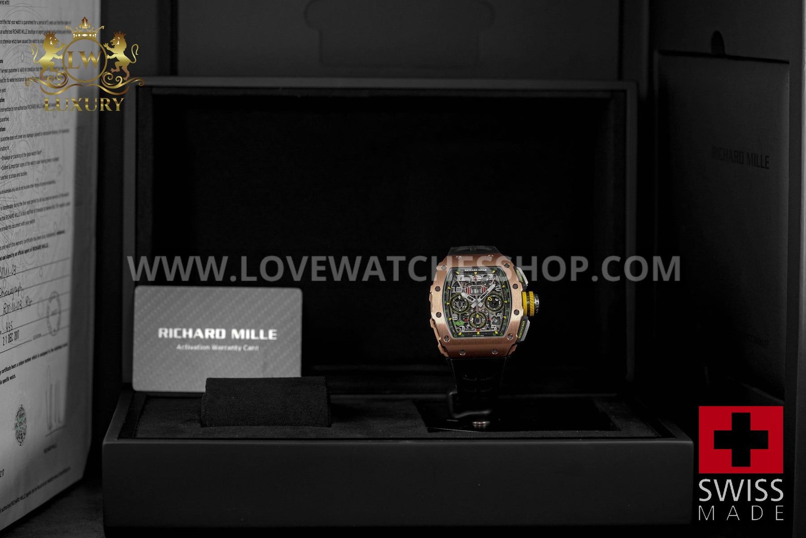 RM 11-03 Stainless Steel TITANIUM FLYBACK CHRONOGRAPH