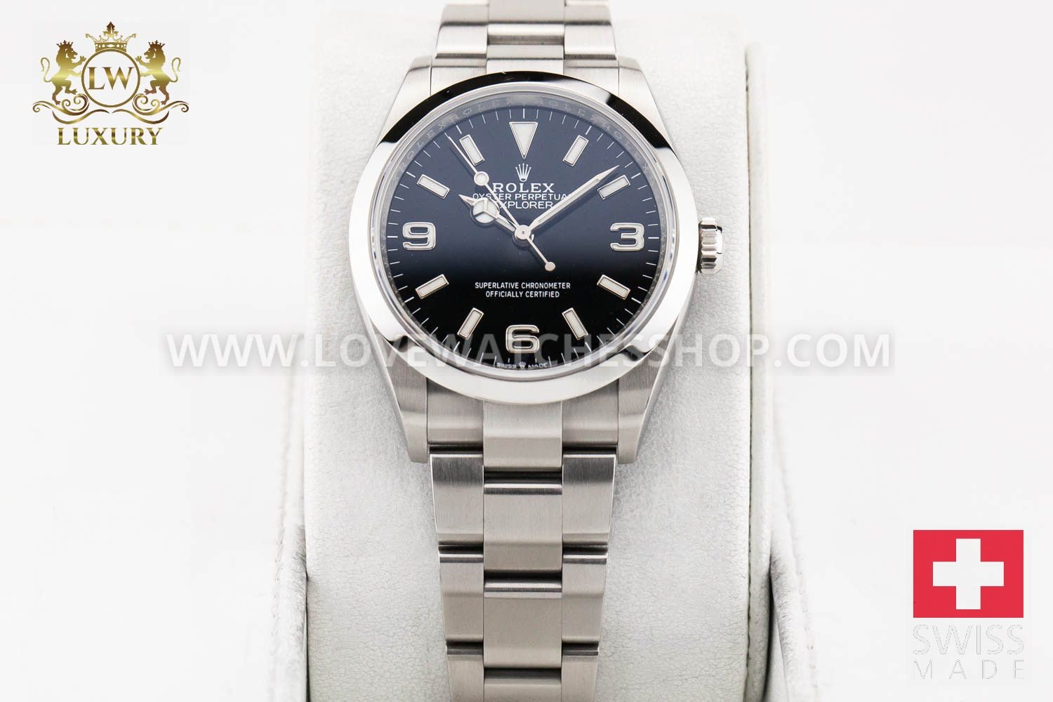 Rolex Explorer 36mm Black Dial 124270