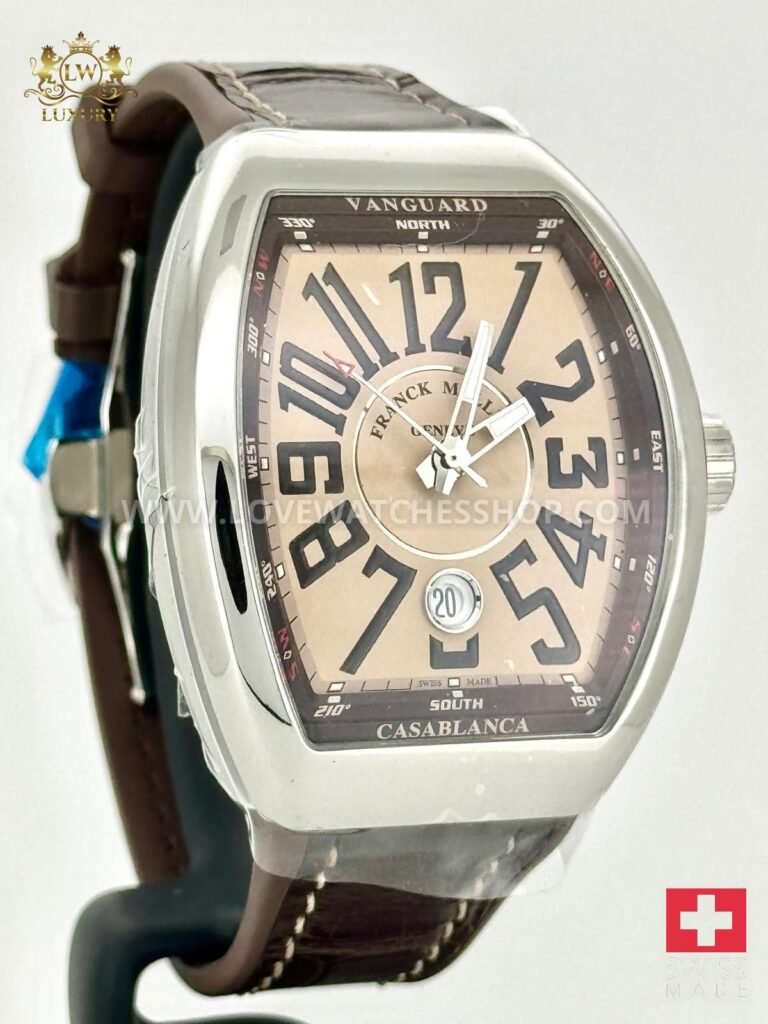 VANGUARD V43 CASABLANCA KHAKI BROWN DIAL