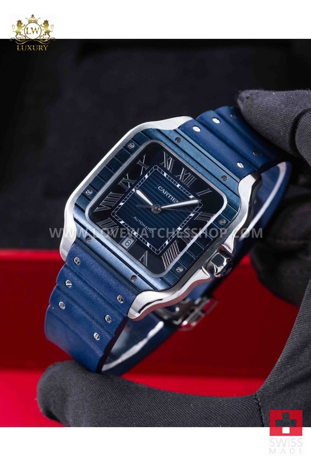 Cartier Santos de Cartier LM WSSA0048 4072 watch men TO161443