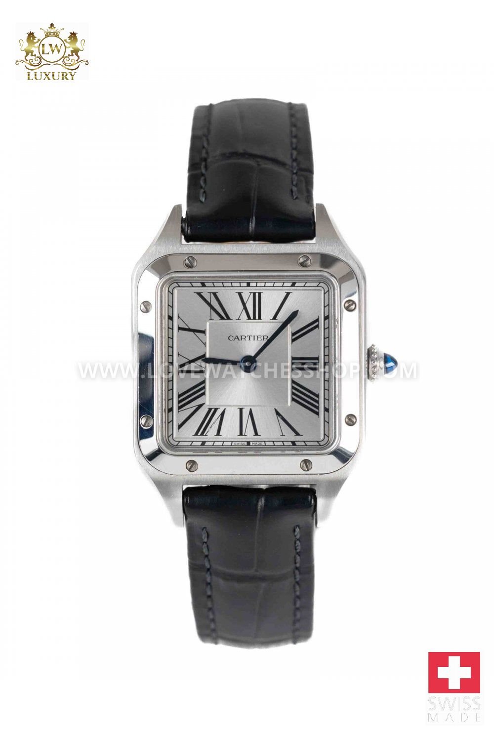 Cartier Santos Dumont wssa0023 37mm