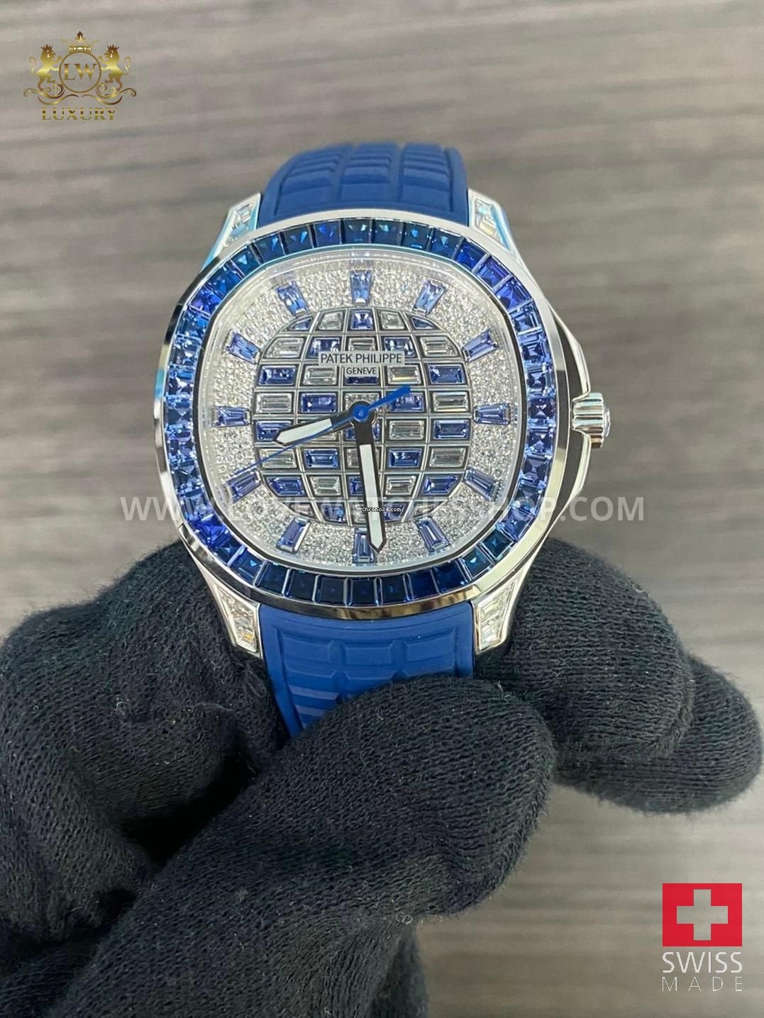 Patek Philippe Aquanaut 5268/461G Sapphire Aquanaut Luce Haute Joaillerie 38.8mm