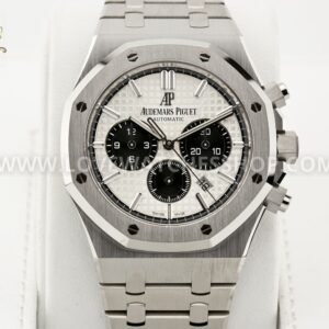 Audemars Piguet Royal Oak Chronograph 26331ST.OO.1220ST.03 silver and white dial 41mm