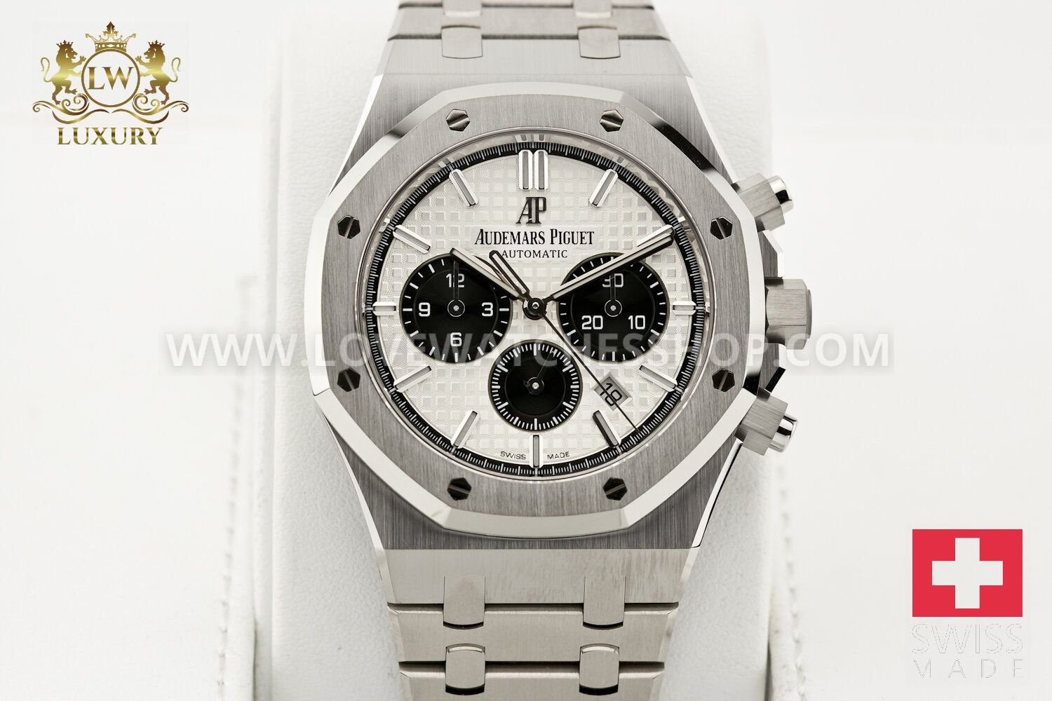 Audemars Piguet Royal Oak Chronograph 26331ST.OO.1220ST.03 silver and white dial 41mm