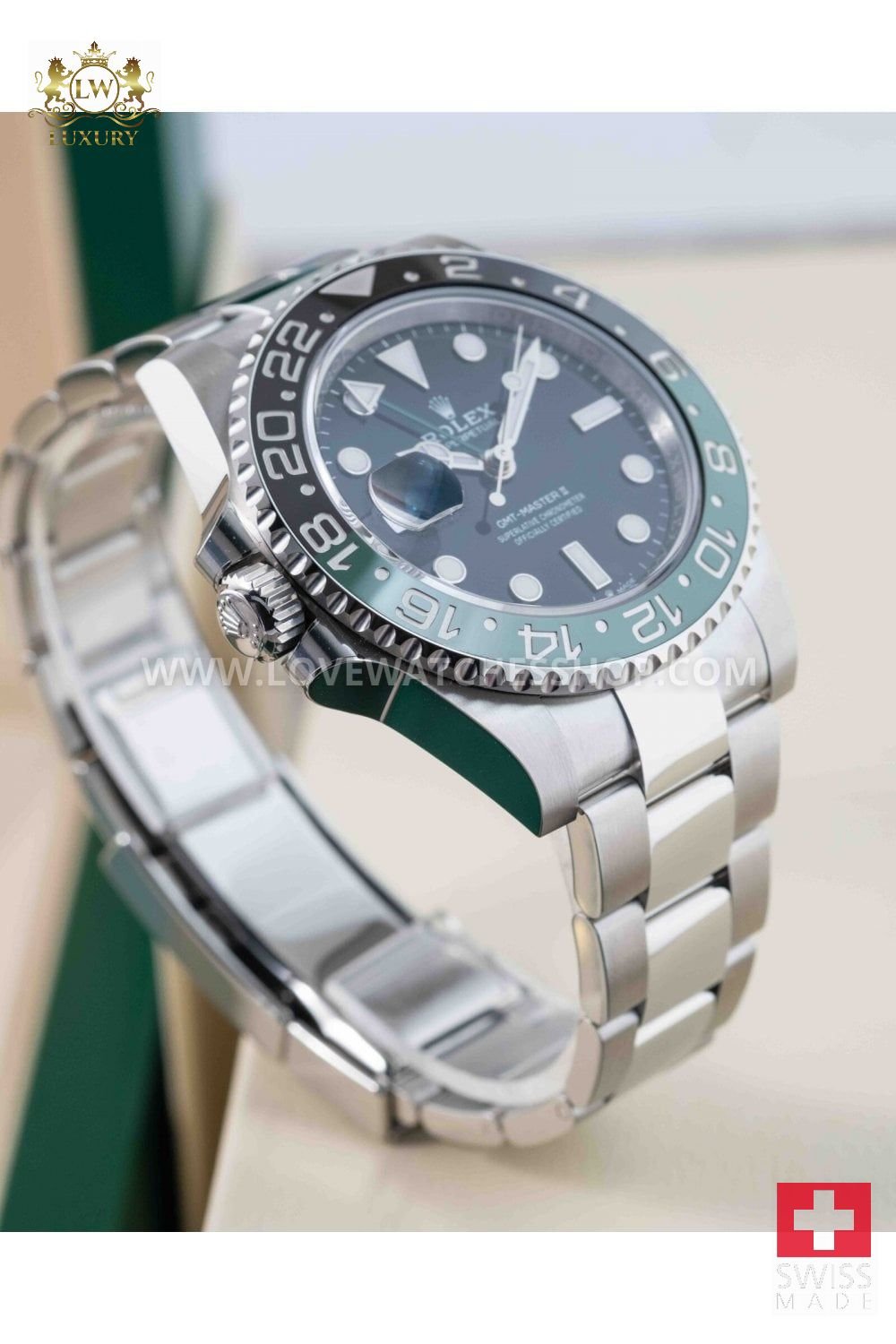 Rolex GMT-Master II 126720VTNR Lefty "Sprite" Black Dial Oyster 40mm