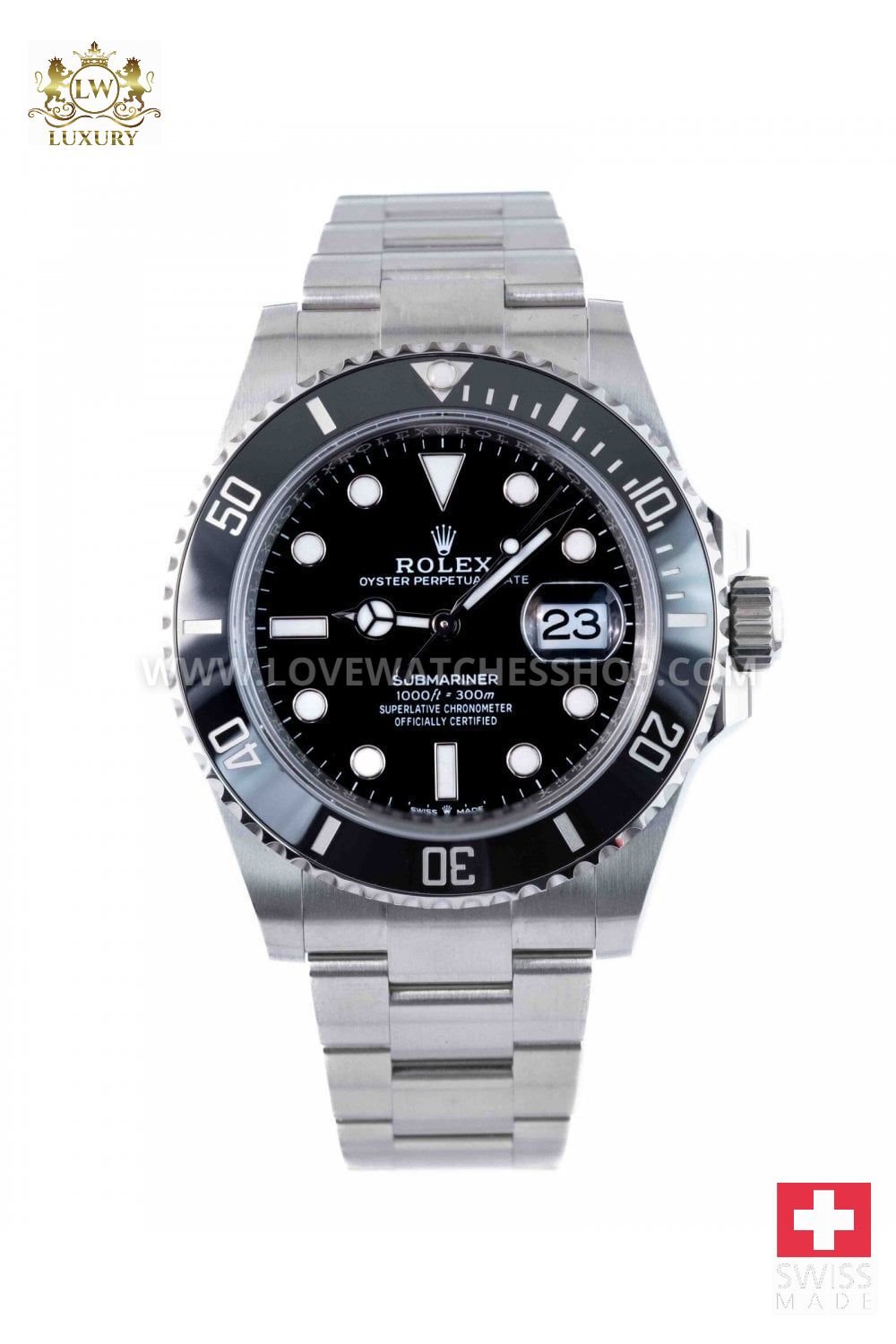 Rolex Submariner Date 126610LN Black UNWORN Oyster Steel 41 mm
